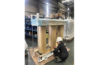 Rust-x VCI氣相防銹紙施工案例-核電機組工程機械配件可用